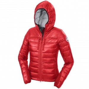 womenshybridgelitehoodyjacket-red