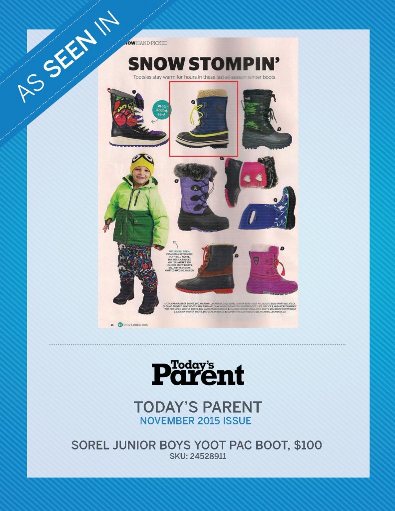 Today’s Parent – November 2015