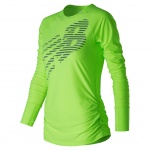 New Balance Women's Viz Long Sleeve Top