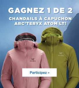 Gagnez 1 de 2 chandails à capuchon Arc'teryx Atom LT