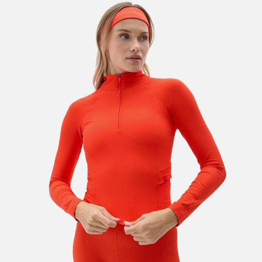 Halfdays Women's Julie 1/4-Zip Top