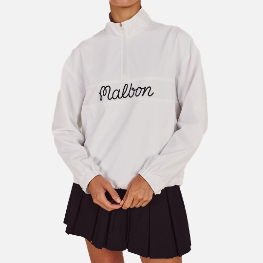Malbon Women's Crosscourt Windbreaker Jacket